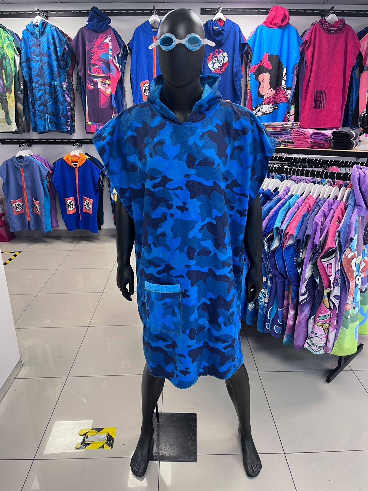 CAMUFLADO AZUL ADULTO M/L UNISEX. - Imagen 3