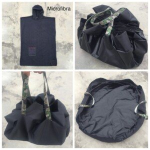 CAMBIADOR NEGRO M/L y PISO IMPERMEABLE (PACK)