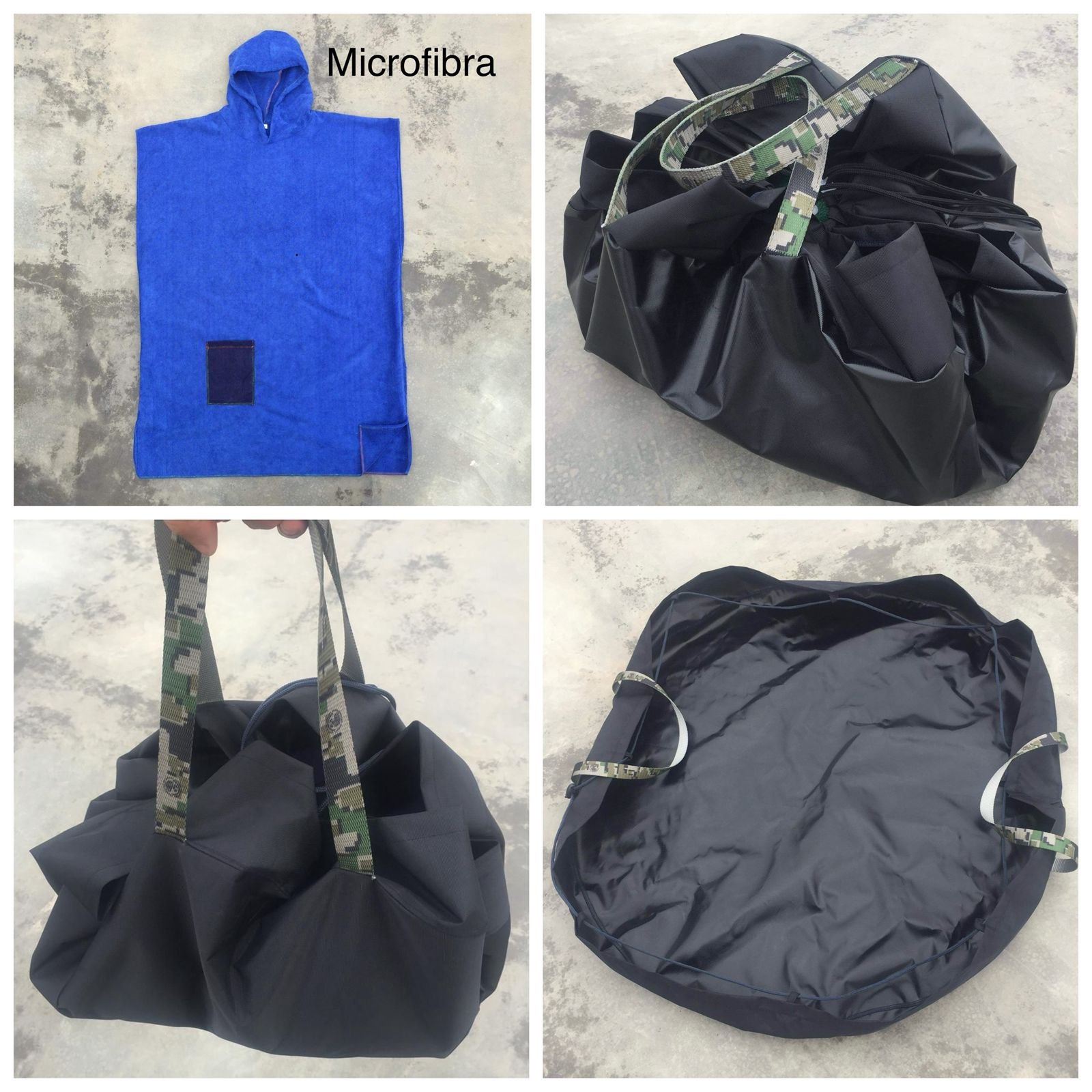 CAMBIADOR AZULINO M/L y PISO IMPERMEABLE (PACK)