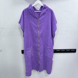 CAMBIADOR C/CIERRE LILA ADULTO M/L UNISEX.