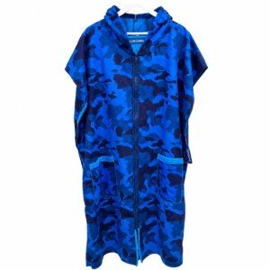 CAMUFLADO C/CIERRE AZUL ADULTO ML UNISEX.