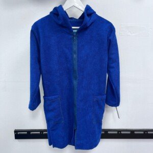 BATA PARKA AZUL (5 a 7 AÑOS).