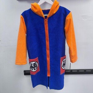 BATA PARKA AZULINO GOKU (5 a 7 AÑOS).